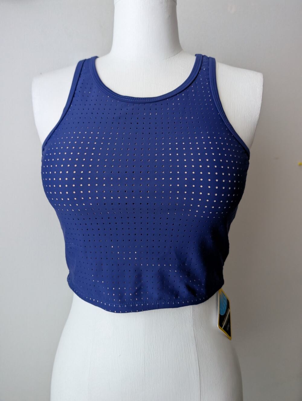 nwt fabletics valentina midi bikini top